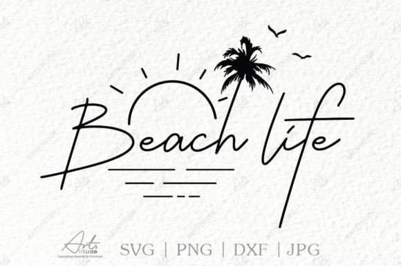 Beach Life SVG: Elevate Your Vacation Shirt Design