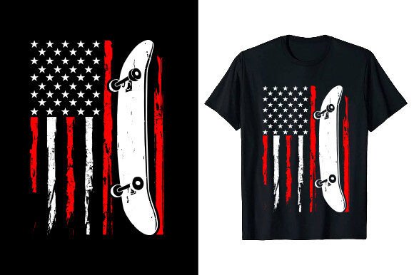 Funny Skateboard Skater T-shirt Design: A Creative Asset