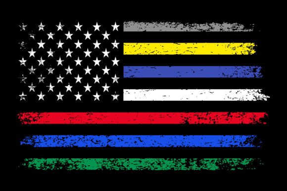 Honoring First Responders: A Hero Flag Design for July 4th