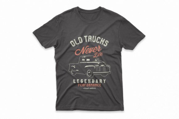 Old Truck Vector T-Shirt Design: Vintage Appeal for Modern Brands