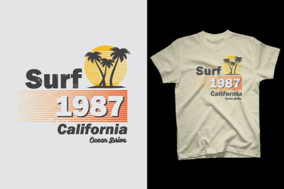 T-Shirt Design California: Creative Assets for Modern Brands
