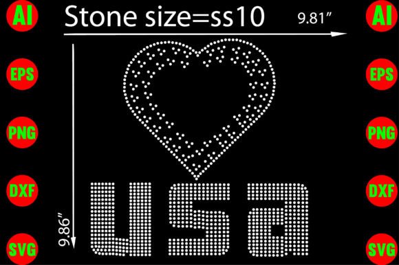 USA Rhinestone Templates Design: Elevate Your Creative Projects